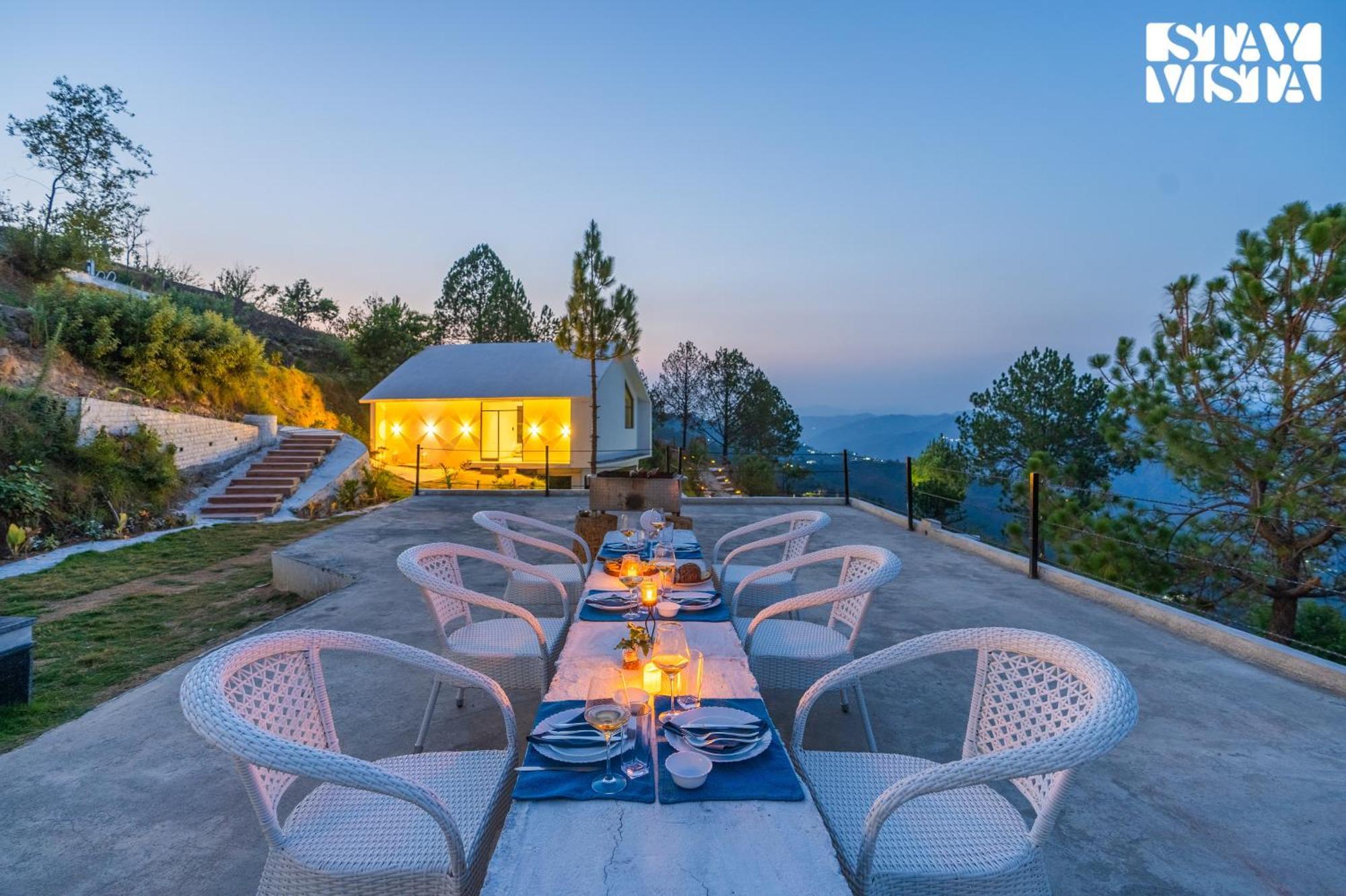 Stayvista At Luna Nova With Outdoor Pool - Ranikhet Extérieur photo