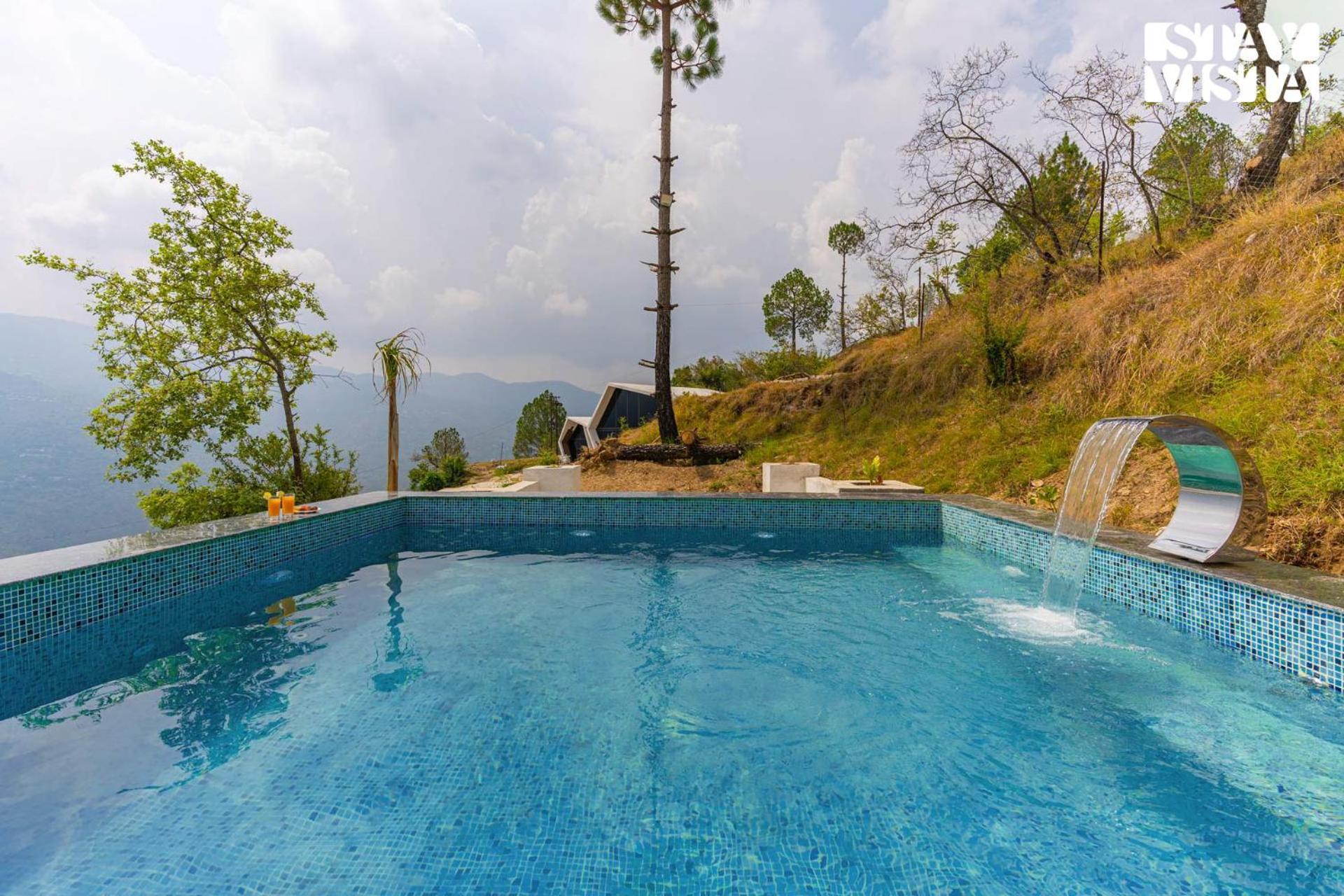 Stayvista At Luna Nova With Outdoor Pool - Ranikhet Extérieur photo
