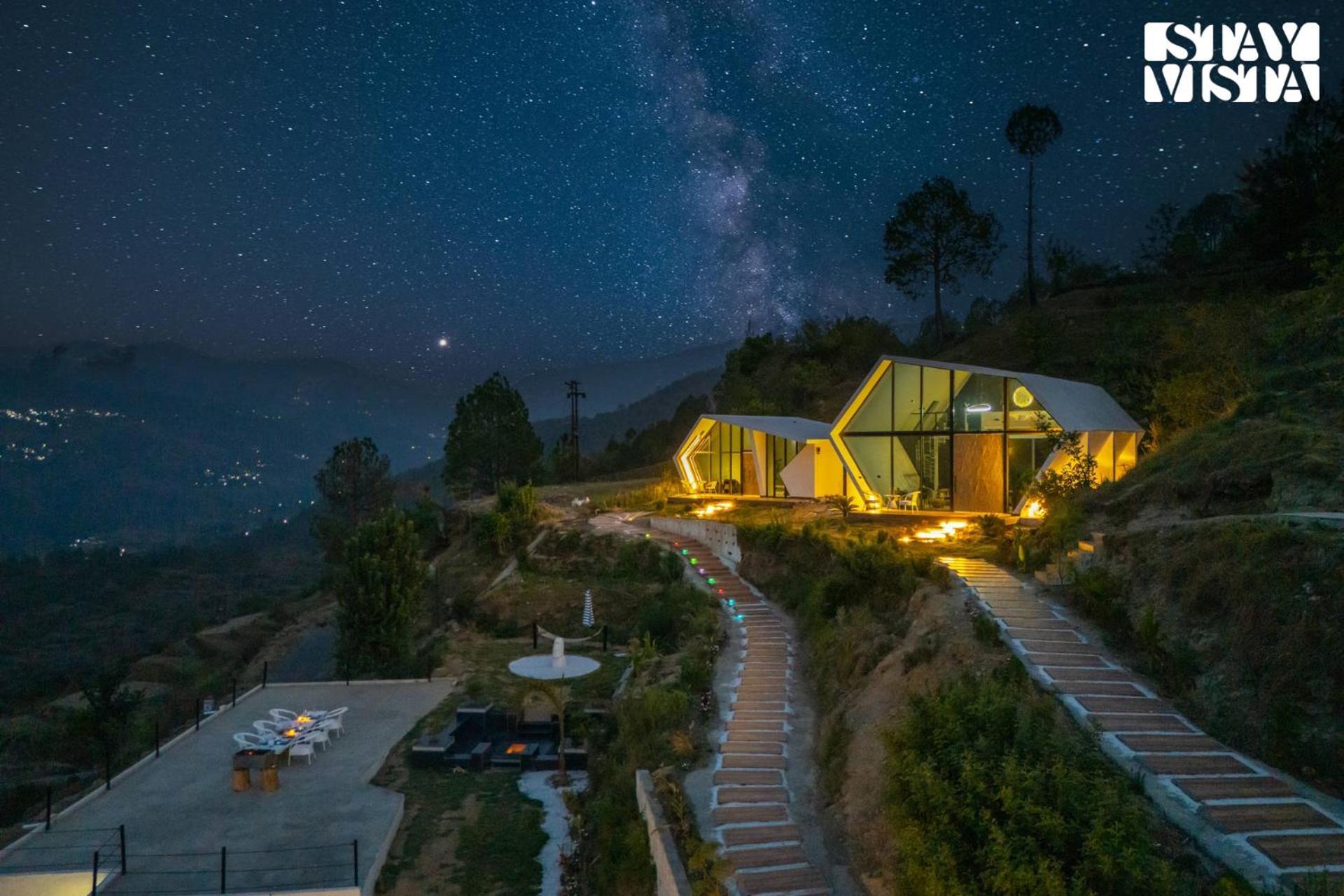 Stayvista At Luna Nova With Outdoor Pool - Ranikhet Extérieur photo